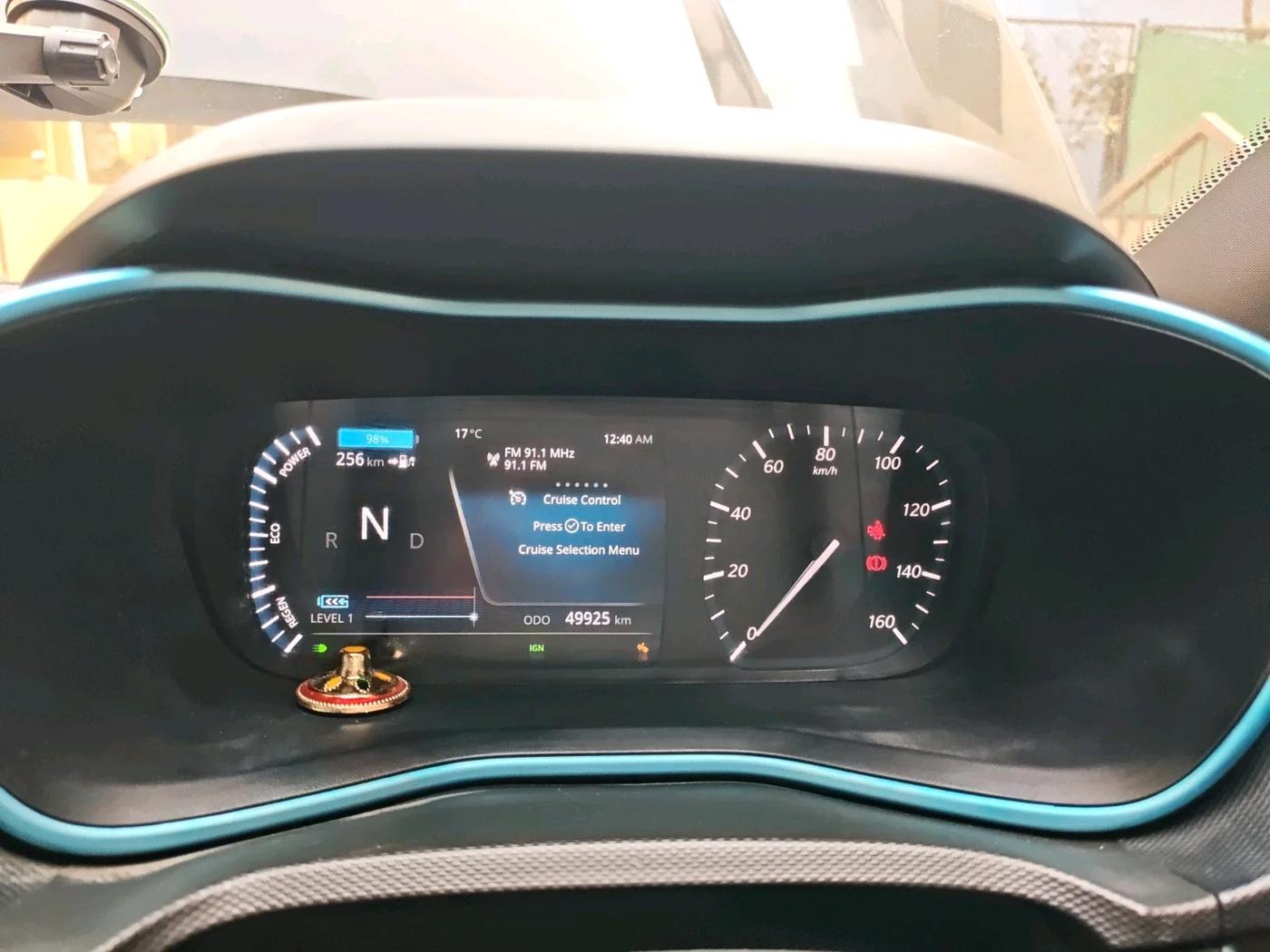 2022 Tata NEXON EV XZ PLUS LUX DARK EDITION, Electric, Automatic, 49,925 km, interior