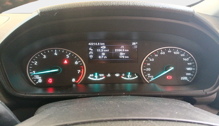 2020 Ford Ecosport TITANIUM 1.5 SPORTS(SUNROOF) PETROL, Petrol, Manual, 42,214 km, interior