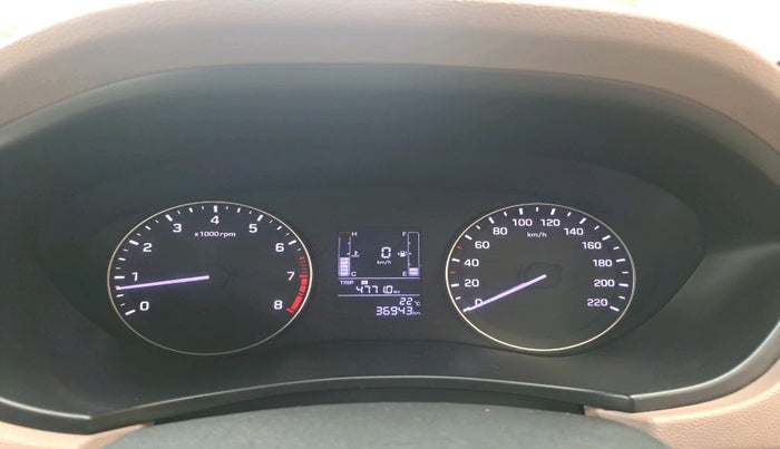 2017 Hyundai Elite i20 SPORTZ 1.2, Petrol, Manual, 36,943 km, interior