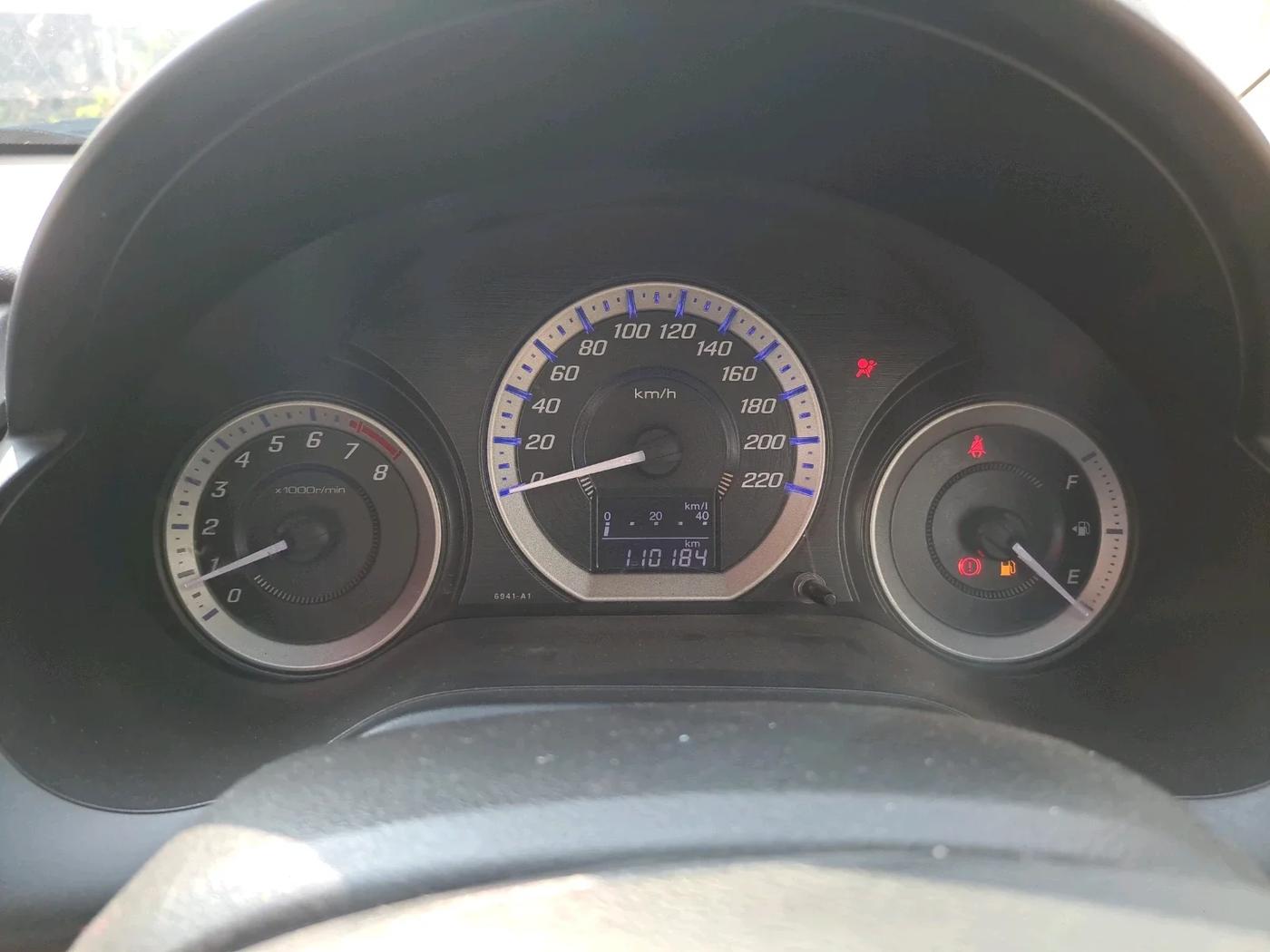 2012 Honda City 1.5L I-VTEC S MT, CNG, Manual, 1,10,184 km, interior