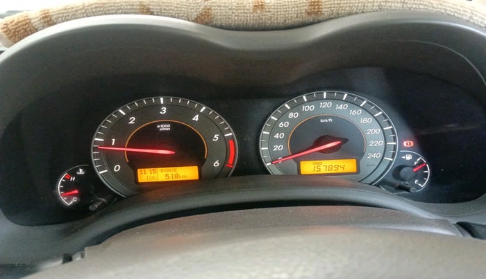 2011 Toyota Corolla Altis G DIESEL, Diesel, Manual, 1,57,894 km, interior