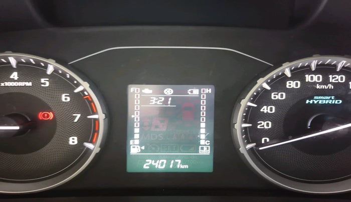 2023 Maruti BREZZA LXI SMART HYBRID, Petrol, Manual, 24,017 km, interior