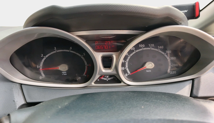 2012 Ford Fiesta TITANIUM+ PETROL AT, Petrol, Automatic, 65,701 km, interior