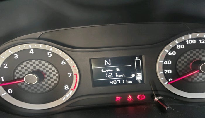 2021 Hyundai AURA S 1.2 AMT, Petrol, Automatic, 48,711 km, interior