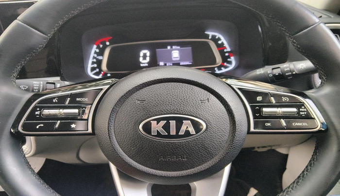 2020 KIA SONET HTX 1.0 IMT, Petrol, Manual, 25,336 km, interior