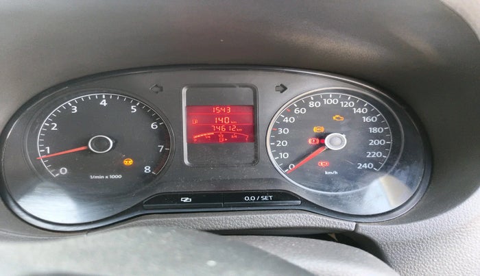 2011 Volkswagen Vento HIGHLINE 1.6 MPI, Petrol, Manual, 74,612 km, interior