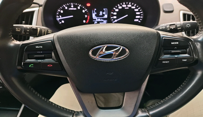 2016 Hyundai Creta SX PLUS AT 1.6 PETROL, Petrol, Automatic, 77,583 km, interior