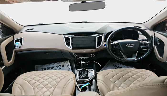 2016 Hyundai Creta SX PLUS AT 1.6 PETROL, Petrol, Automatic, 77,583 km, interior