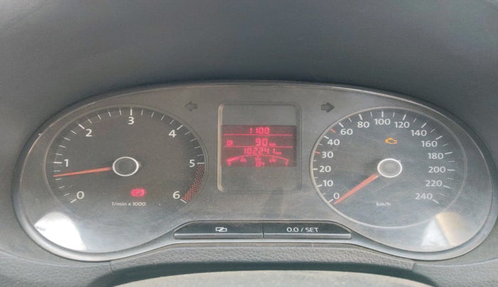 2012 Volkswagen Polo COMFORTLINE 1.2L, Diesel, Manual, 1,02,241 km, interior