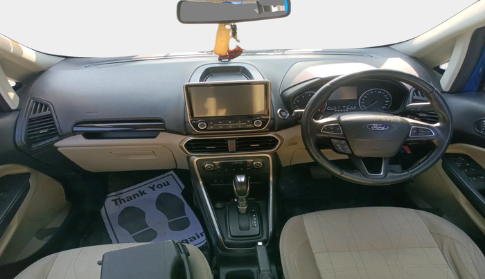 2020 Ford Ecosport TITANIUM + 1.5L PETROL AT, Petrol, Automatic, 1,01,035 km, interior