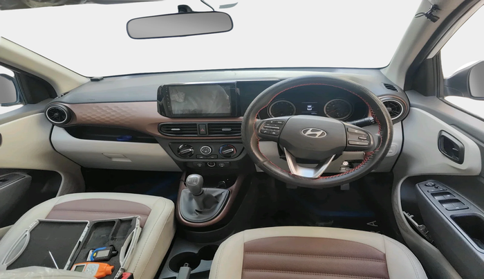 2024 Hyundai AURA S 1.2 CNG, Petrol, Manual, 9,394 km, interior