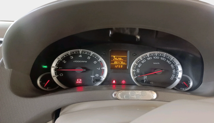 2017 Maruti Ertiga VXI CNG, Petrol, Manual, 86,476 km, interior