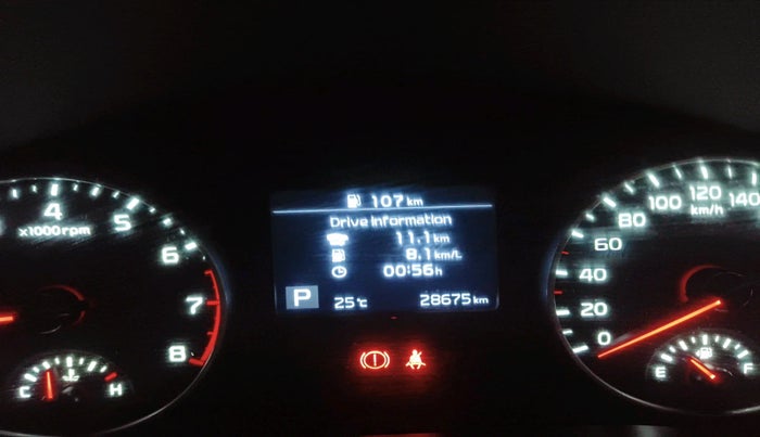 2022 KIA SELTOS HTX IVT 1.5 PETROL, Petrol, Automatic, 28,675 km, interior