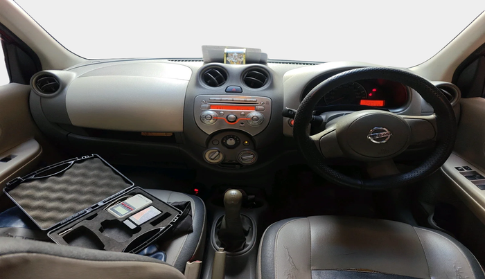 2011 Nissan Micra XV DIESEL, Diesel, Manual, 1,56,574 km, interior