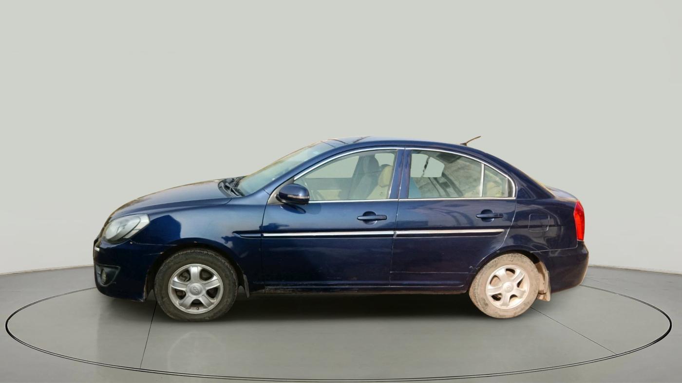 2010 Hyundai Verna TRANSFORM 1.6 SX VTVT, CNG, Manual, 70,649 km, exterior