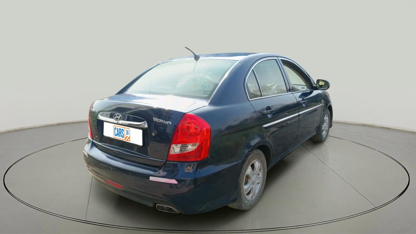 2010 Hyundai Verna TRANSFORM 1.6 SX VTVT, CNG, Manual, 70,649 km, exterior
