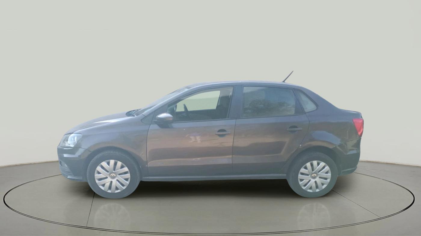 2016 Volkswagen Ameo COMFORTLINE 1.2L, CNG, Manual, 1,31,425 km, exterior