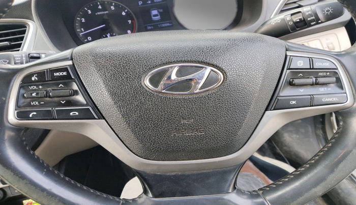 2017 Hyundai Verna 1.6 VTVT SX (O) AT, Petrol, Automatic, 1,13,084 km, interior