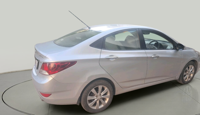 2012 Hyundai Verna FLUIDIC 1.6 VTVT SX OPT AT, Petrol, Automatic, 1,10,843 km, exterior