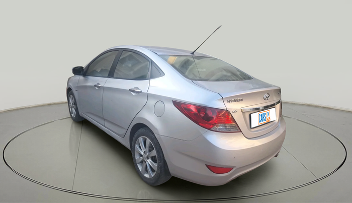 2012 Hyundai Verna FLUIDIC 1.6 VTVT SX OPT AT, Petrol, Automatic, 1,10,843 km, exterior