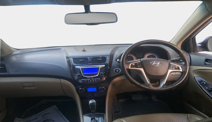 2012 Hyundai Verna FLUIDIC 1.6 VTVT SX OPT AT, Petrol, Automatic, 1,10,843 km, interior