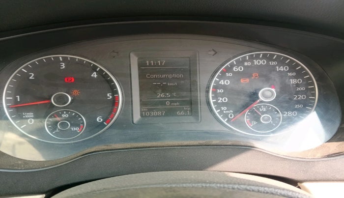 2011 Volkswagen Jetta COMFORTLINE TDI, Diesel, Manual, 1,03,087 km, interior