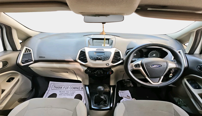 2014 Ford Ecosport TREND 1.5L DIESEL, Diesel, Manual, 97,002 km, interior