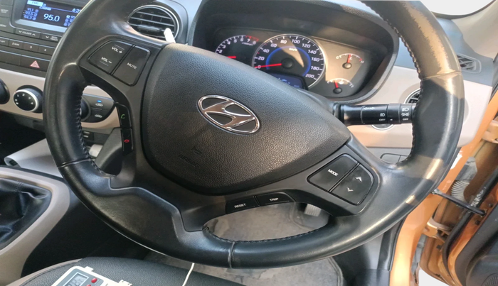 2016 Hyundai Grand i10 ASTA (O) 1.2 KAPPA VTVT, Petrol, Manual, 53,448 km, interior