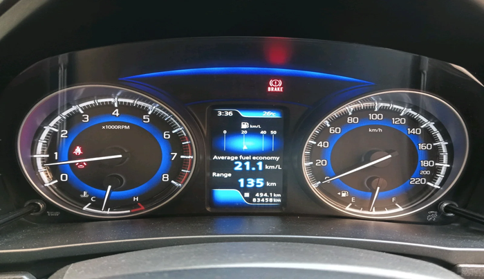 2021 Maruti Baleno ZETA PETROL 1.2, Petrol, Manual, 83,458 km, interior