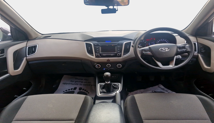 2017 Hyundai Creta E PLUS 1.6 PETROL, Petrol, Manual, 64,841 km, interior