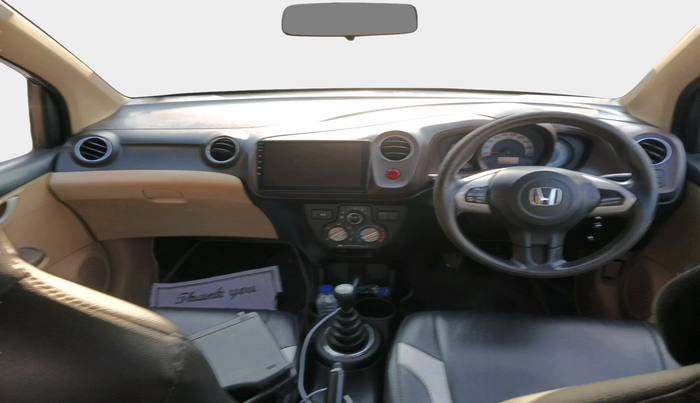 2013 Honda Brio V MT, Petrol, Manual, 1,04,827 km, interior