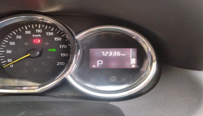 2017 Renault Duster RXS CVT, Petrol, Automatic, 72,336 km, interior