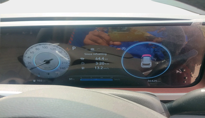 2024 Hyundai Creta SX (O) 1.5 DIESEL AT, Diesel, Automatic, 36,425 km, interior