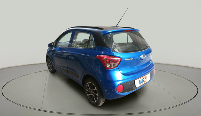 2017 Hyundai Grand i10 SPORTZ (O) AT 1.2 KAPPA VTVT, Petrol, Automatic, 63,913 km, exterior