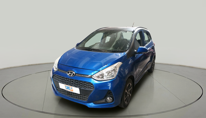 2017 Hyundai Grand i10 SPORTZ (O) AT 1.2 KAPPA VTVT, Petrol, Automatic, 63,913 km, exterior