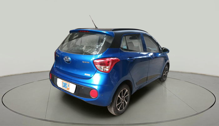 2017 Hyundai Grand i10 SPORTZ (O) AT 1.2 KAPPA VTVT, Petrol, Automatic, 63,913 km, exterior