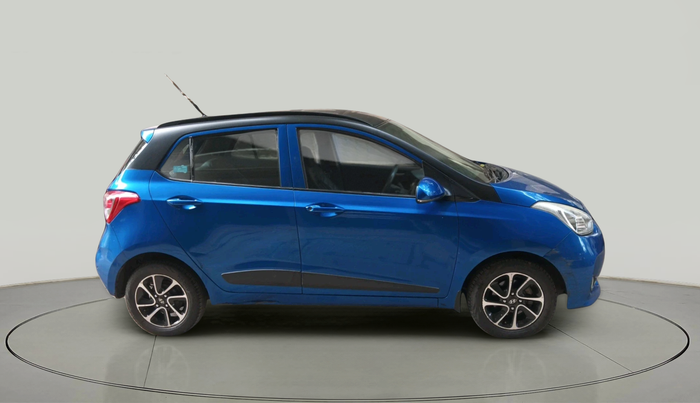 2017 Hyundai Grand i10 SPORTZ (O) AT 1.2 KAPPA VTVT, Petrol, Automatic, 63,913 km, exterior