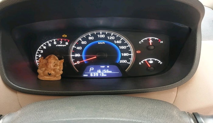 2017 Hyundai Grand i10 SPORTZ (O) AT 1.2 KAPPA VTVT, Petrol, Automatic, 63,913 km, interior