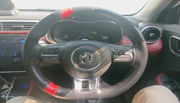 2022 MG ASTOR SAVVY 1.5 CVT S RED, Petrol, Automatic, 30,460 km, interior