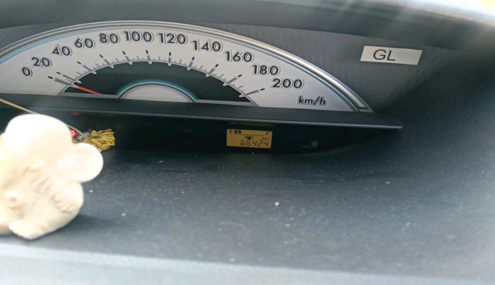 2012 Toyota Etios G, Petrol, Manual, 66,424 km, interior