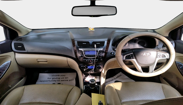 2013 Hyundai Verna FLUIDIC 1.6 CRDI SX, Diesel, Manual, 1,11,546 km, interior