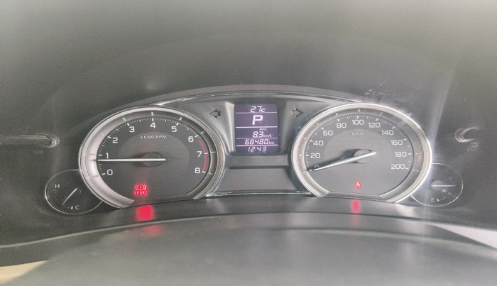 2017 Maruti Ciaz ZETA 1.4  AT PETROL, Petrol, Automatic, 68,481 km, interior