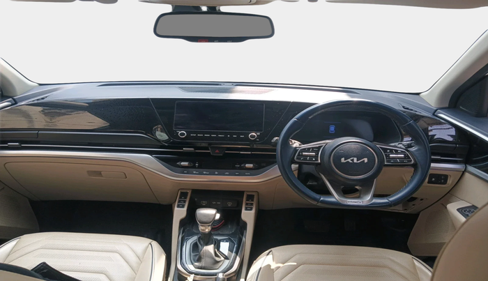 2022 KIA CARENS LUXURY PLUS 1.4 PETROL DCT 7 STR, Petrol, Automatic, 46,646 km, interior