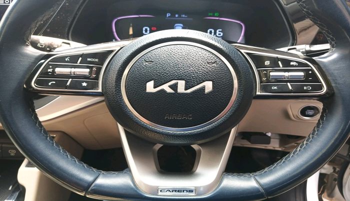 2022 KIA CARENS LUXURY PLUS 1.4 PETROL DCT 7 STR, Petrol, Automatic, 46,646 km, interior