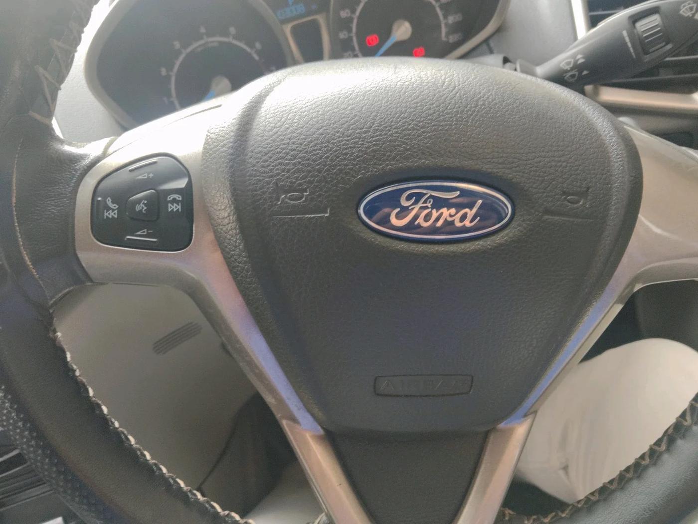 2015 Ford Ecosport TITANIUM 1.5L PETROL AT, CNG, Automatic, 1,04,000 km, interior