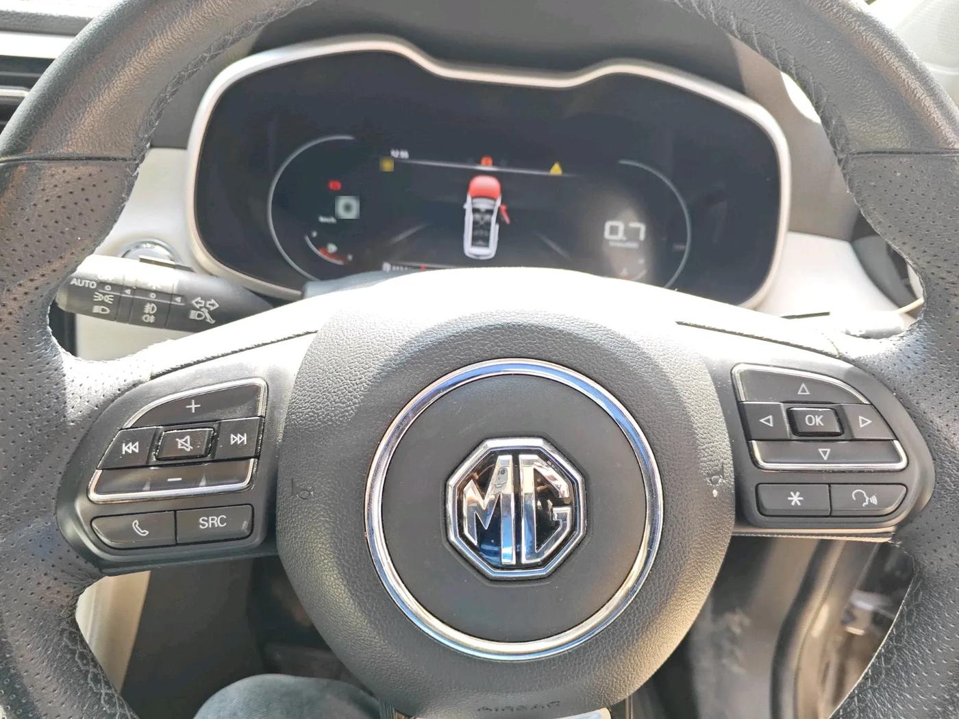 2023 MG ASTOR SHARP 1.5 CVT, Petrol, Automatic, 15,768 km, interior