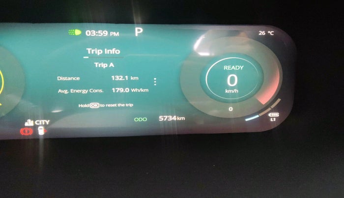 2025 Tata Harrier EV Fearless Plus 75 7.2KW ACFC, Electric, Automatic, 5,734 km, interior