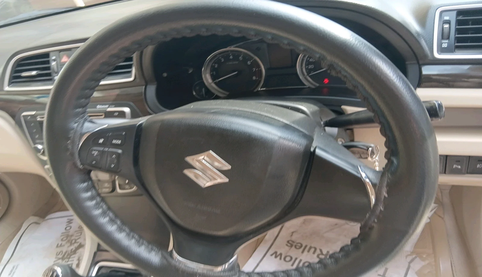 2017 Maruti Ciaz DELTA 1.4 MT PETROL, Petrol, Manual, 37,729 km, interior