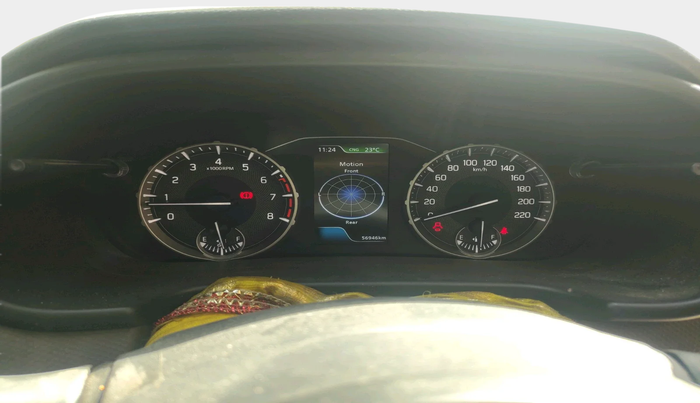 2023 Maruti BREZZA ZXI S-CNG, Petrol, Manual, 56,946 km, interior