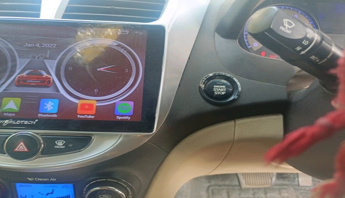 2011 Hyundai Verna FLUIDIC 1.6 VTVT SX OPT AT, Petrol, Automatic, 1,22,988 km, interior